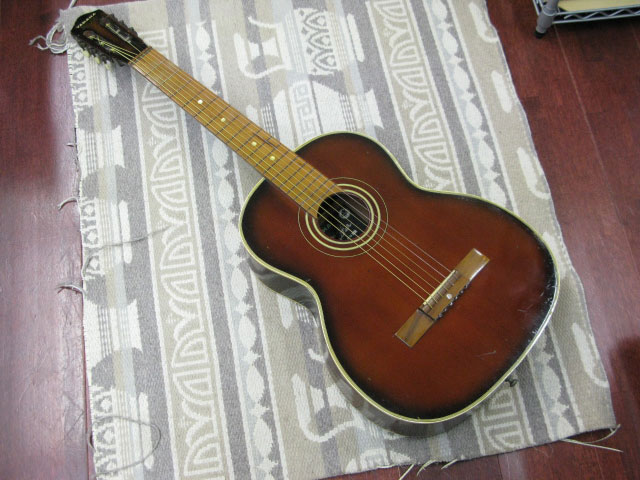 YAMAHA DINAMIC GUITAR NO1- ヤマハ ダイナミックギター NO1 黒ラベル(1958年～1962年製造)