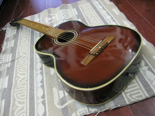 YAMAHA DINAMIC GUITAR NO1- ヤマハ ダイナミックギター NO1 黒ラベル(1958年～1962年製造)