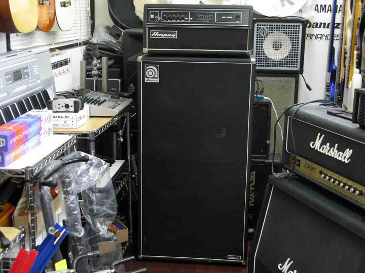 アンペグベースアンプセット Ampeg SVT-350H + SVT-810E セット(中古品)