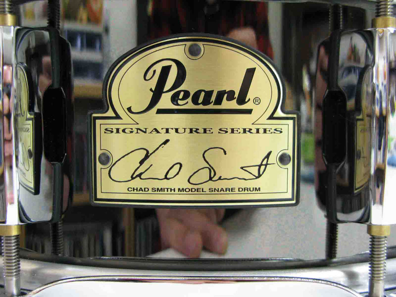 パール チャド・スミス スネアドラム Pearl cs1450 CHAD SMITH Signature Model